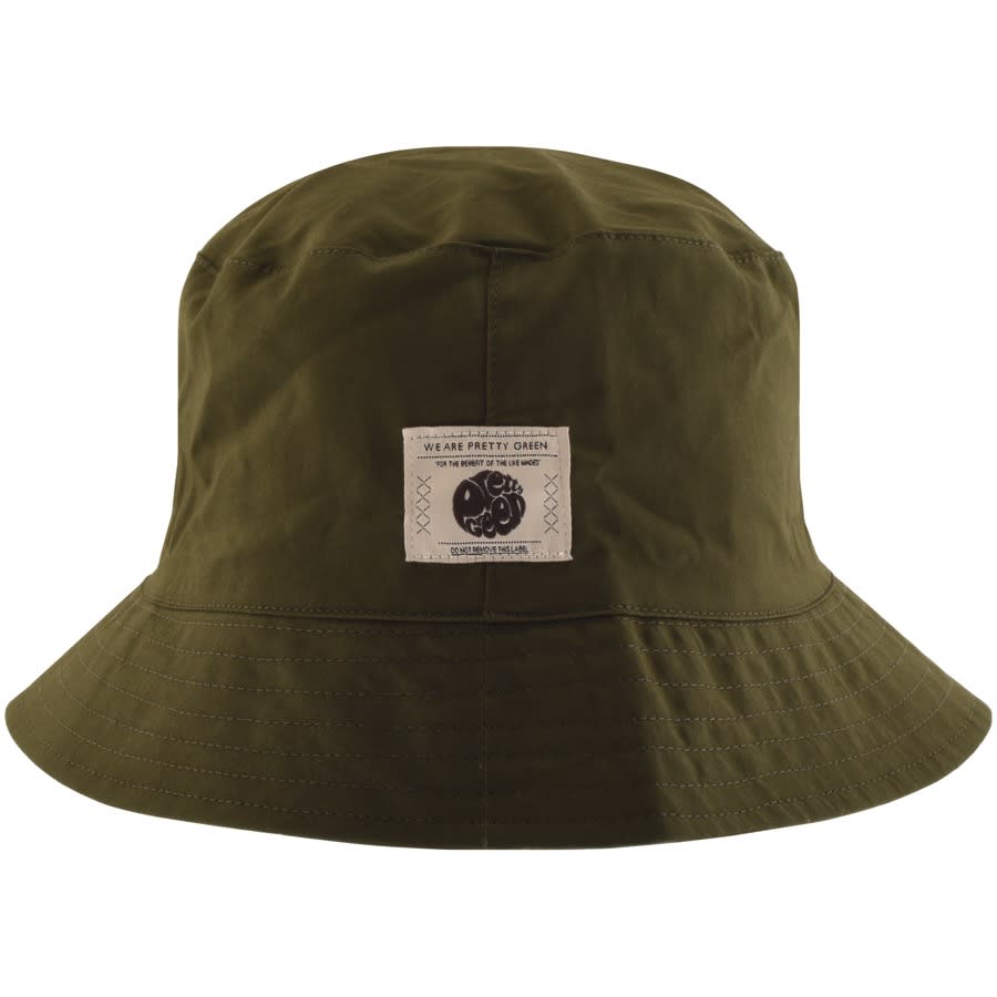 Alternative Image for ProductPretty Green Reversible Camo Bucket Hat Green1